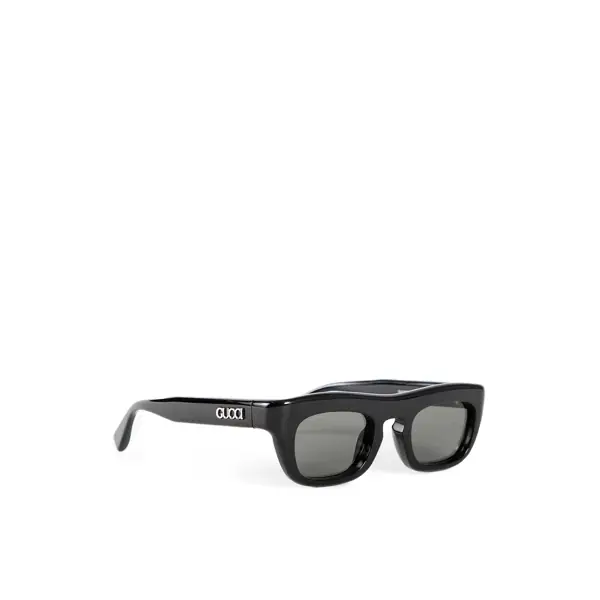 Ochelari de soare Gucci Gucci Rectangular frame sunglasses Black Barbati (BM 17988567) 2