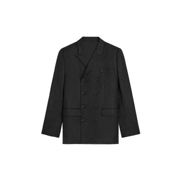 Sacouri Cline Cline Wool Blazer Jacket Gray Barbati (BM 17988603) 3