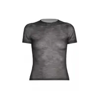 Tricouri Acne Studios Sheer Knit T-Shirt Femei