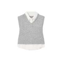 Veste sport Acne Studios Layered-V-Neck Vest Femei