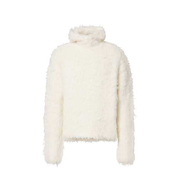 Bluze de trening Acne Studios Acne Studios Alpaca Blend Hooded Sweatshirt White Barbati (BM 17988669) 3