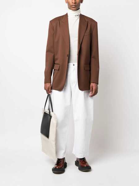 Pulovere Jil Sander Jil Sander Turtleneck Sweater White Barbati (BM 17988681) 2