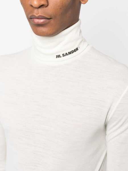 Pulovere Jil Sander Jil Sander Turtleneck Sweater White Barbati (BM 17988681) 5
