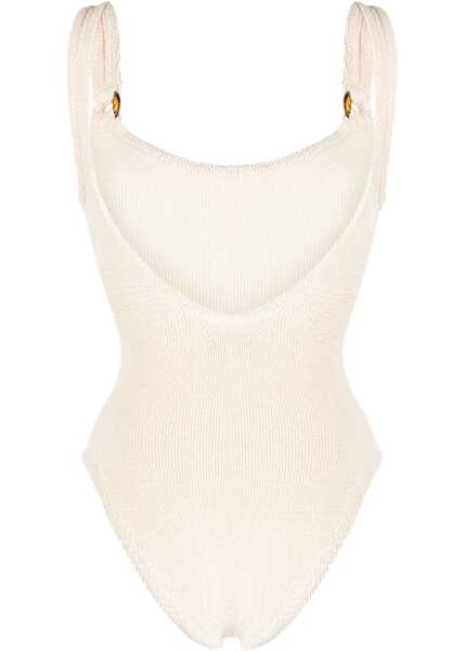 Costume de baie intregi HUNZA G Domino Swimsuit BLUSH Femei (BM 17988967) 2