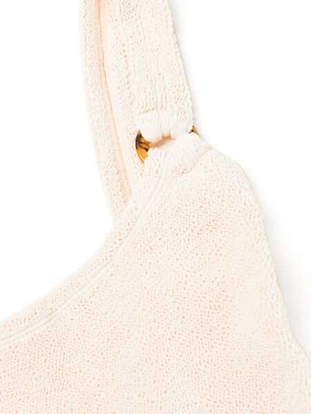 Costume de baie intregi HUNZA G Domino Swimsuit BLUSH Femei (BM 17988967) 3