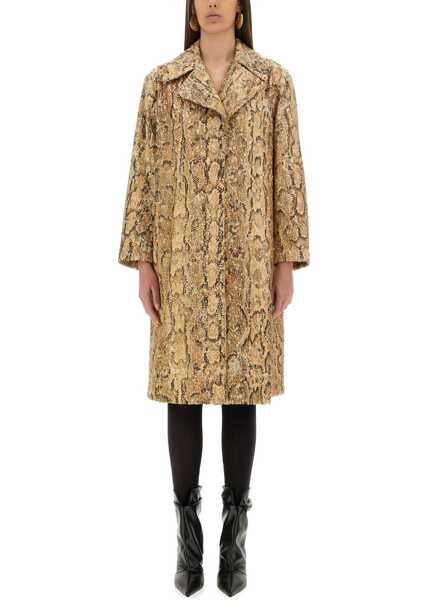 Paltoane Dries Van Noten Long Coat With Sequins ANIMALIER Femei (BM 17989006) 1