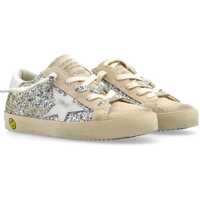 Sneakers SUPER STAR GLITTER UPPER SUEDE TOE AND TONGUE LEATHER STAR AND HEEL* Fete