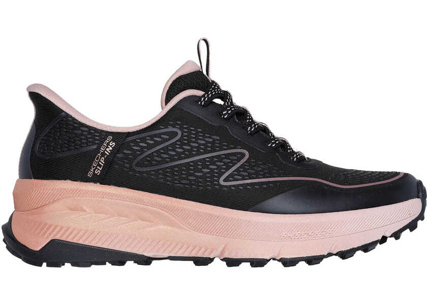 Pantofi fitness SKECHERS Slip-ins Switch Back - Mist Black Pink Black/Pink Femei (BM 17989081) 2