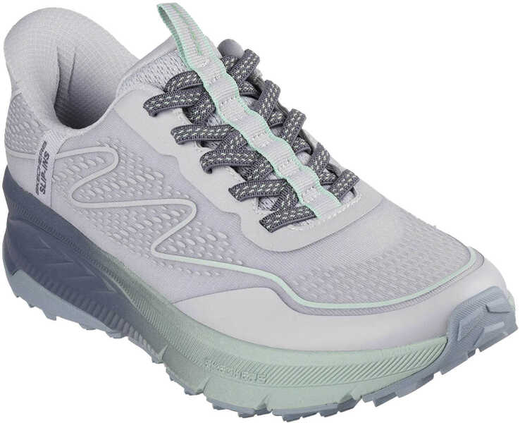 Pantofi fitness SKECHERS Slip-ins Switch Back - Mist Gray Green Green Femei (BM 17989084) 1