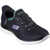 SKECHERS Slip-ins Summits - Diamond Dream Black/Turquoise Black/Turquoise