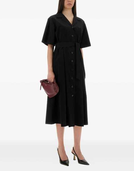 Rochii casual Aspesi Dress Mod.2940 BLACK Femei (BM 17989648) 2