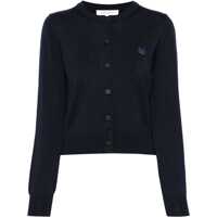 Cardigane Fox Patch Cardigan Femei