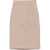 Fendi Waxed Linen Skirt BEIGE