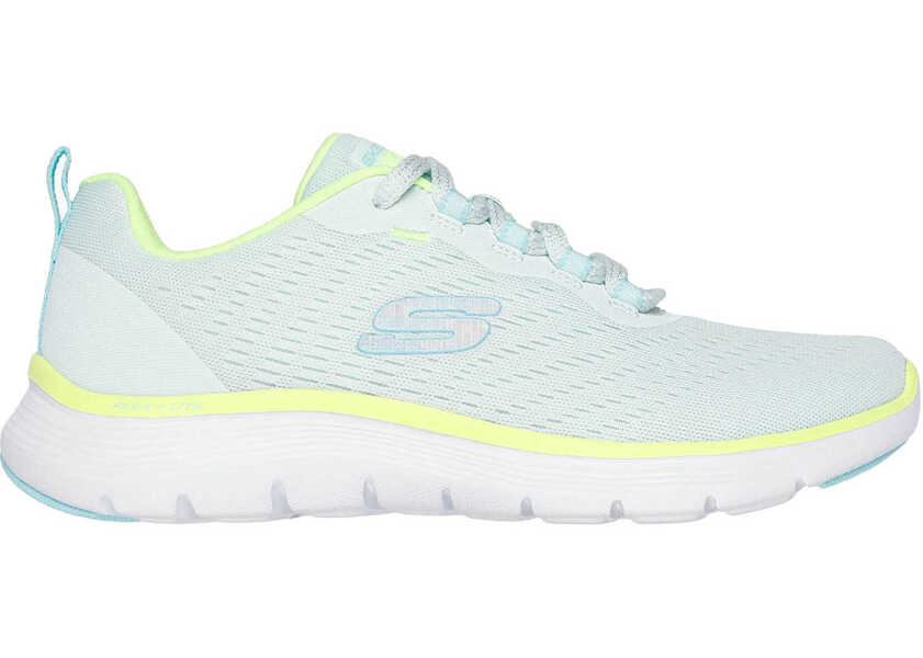Pantofi fitness SKECHERS Flex Appeal 5.0 MINT MULTI White Femei (BM 17989819) 2
