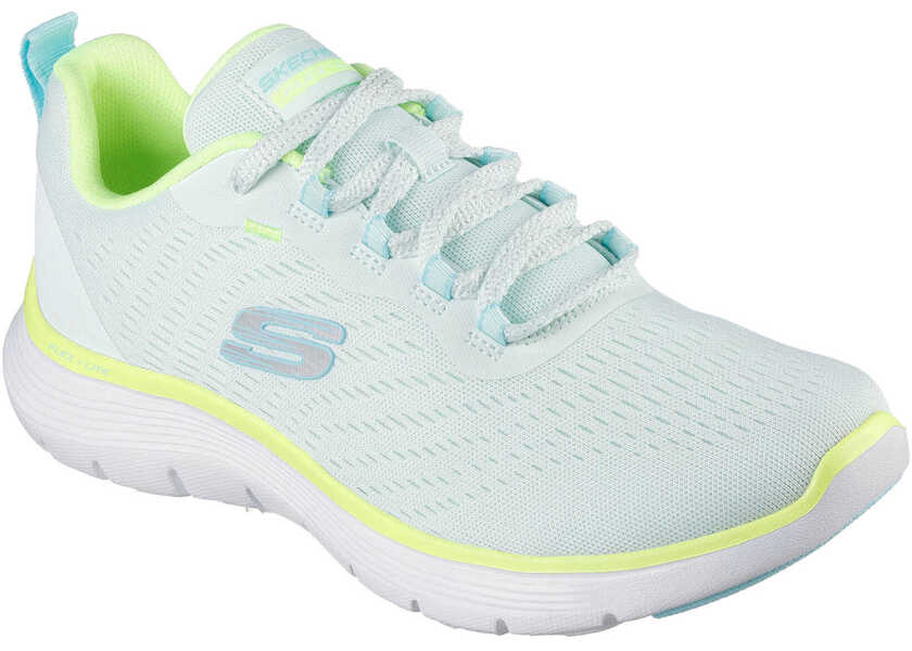 Pantofi fitness SKECHERS Flex Appeal 5.0 MINT MULTI White Femei (BM 17989819) 1