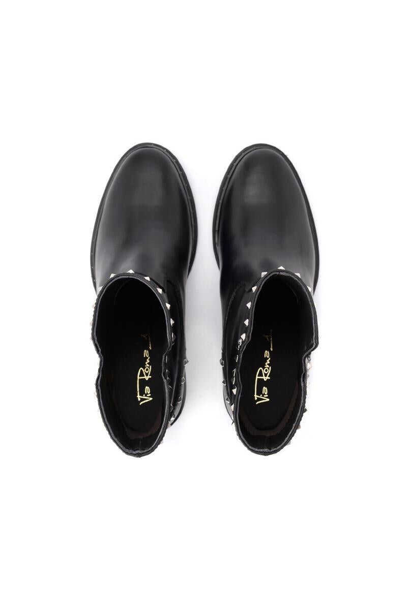 Bocanci Via Roma 15 Via Roma 15 Booties Black Femei (BM 17990268) 4