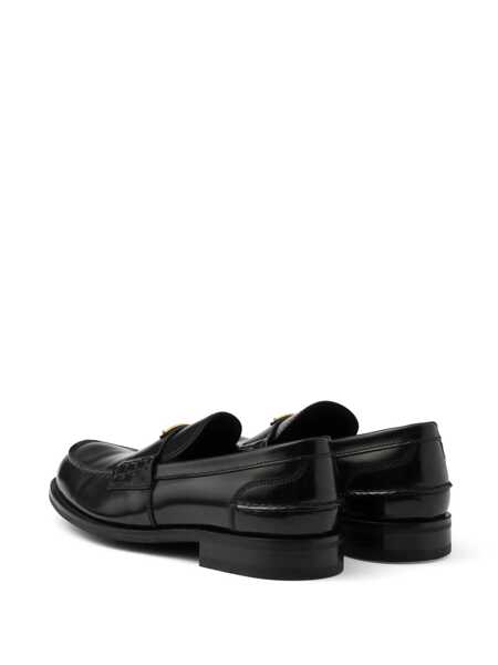 Mocasini Prada Prada Brushed Leather Loafers Black Barbati (BM 17990271) 4