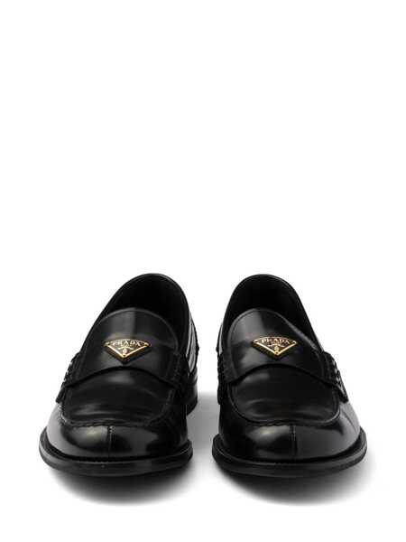 Mocasini Prada Prada Brushed Leather Loafers Black Barbati (BM 17990271) 5