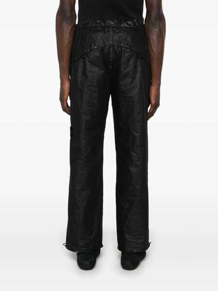 Pantaloni Stone Island Stone Island Trousers Black Barbati (BM 17990274) 4
