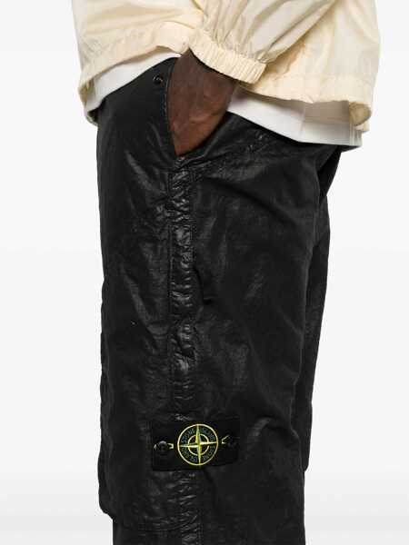 Pantaloni Stone Island Stone Island Trousers Black Barbati (BM 17990274) 5