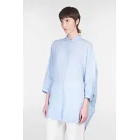 Camasi 120% LINO Dama - Camasi 120 LINO 120 Lino Shirt Blue Femei (BM 17990556) - B-mall.ro
