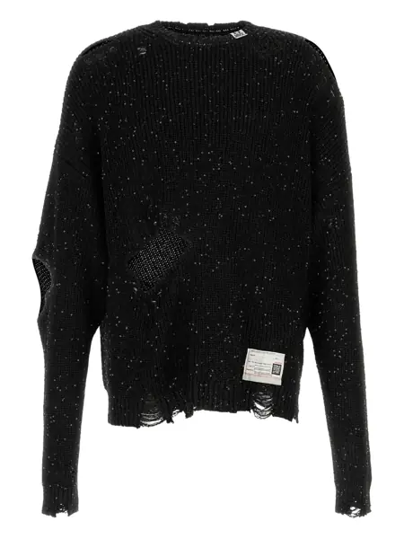 Pulovere MIHARA YASUHIRO Mihara Yasuhiro Knitwear Black Barbati (BM 17991051) 1