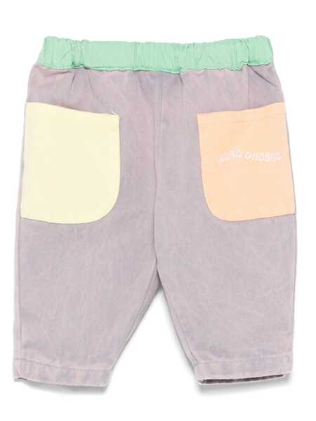 Pantaloni de trening Bobo Choses Color block woven pants Multicolor Fete (BM 17991714) 1