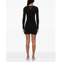 Imbracaminte MARINE SERRE Dama - Rochii casual MARINE SERRE Mini Dress With Moon Logo BLACK Femei (BM 17991730) - B-mall.ro