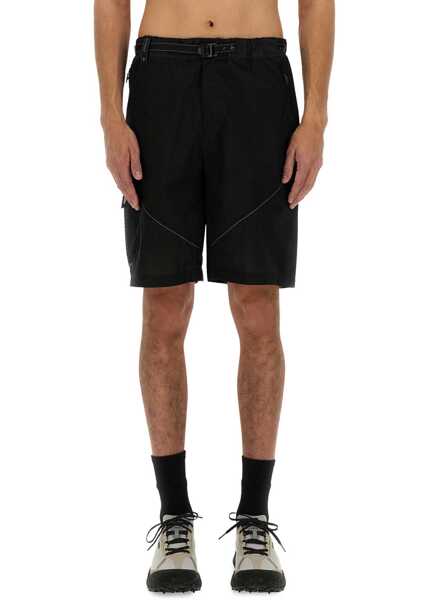 Pantaloni scurti AND WANDER Nylon Shorts BLACK Barbati (BM 17991910) 1
