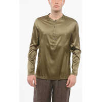 Pijamale Long Sleeved Pajama Top With Buttons Barbati