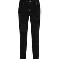 Blugi skinny Distressed Effect High-Waisted Jeans Femei