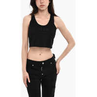 Bluze Sleeveless Icon Cropped Top Femei