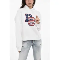 Bluze de trening Cotton Hoodie With Monogram Femei