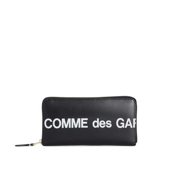Portofele Comme des Garons Comme des Garons Logo Wallet Black Barbati (BM 17993952) 3