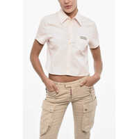 Camasi casual Cotton Poplin Shirt With Breast Pocket Femei