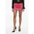 DSQUARED2 Macrame' Lace Two-Tone Miniskirt Pink