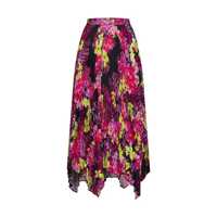 Fuste Versace Black, Pink And Green Skirt Femei