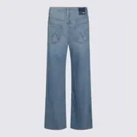 Imbracaminte MOTHER Dama - Blugi MOTHER Mother Light Blue Cotton Denim Jeans TOMORROW NEVER KNOW Femei (BM 17995740) - B-mall.ro