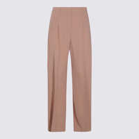 Pantaloni casual Incotex Dark Beige Pants Femei