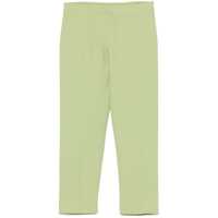 Pantaloni casual Marina Rinaldi Green 'Abissi' Chino Trousers Femei