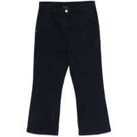 Pantaloni casual Marina Rinaldi 'Leonida' Trousers In Blu Cotton Femei