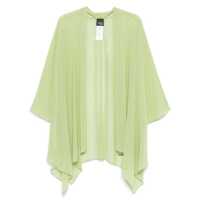 Bluze Marina Rinaldi Green 'Umberta' Open Blouse Semi-Trasparent Femei