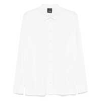 Tricouri Polo Marina Rinaldi White 'Dolce' Polo With Bottons Femei