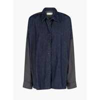 Camasi Dries Van Noten 00740 Casia Denim 1553 W.W.Shirt Clothing Femei