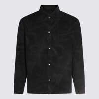 Camasi Daily Paper Black Cotton Shirt Barbati