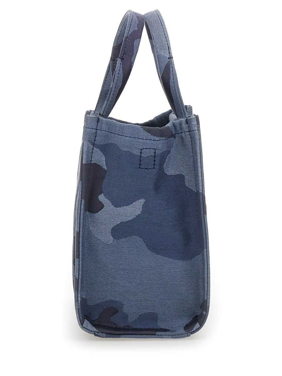Genti de mana Marc Jacobs Marc Jacobs The Camo Jacquard Small Tote Handbag BLUE Femei (BM 17997465) 7