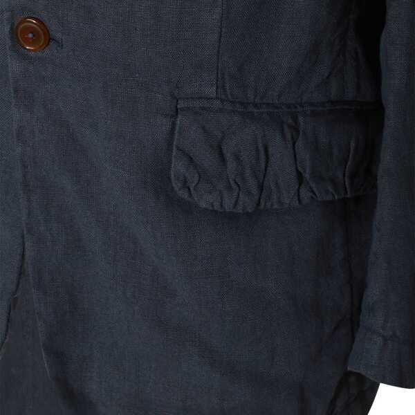 Sacouri Vivienne Westwood Vivienne Westwood Blue Linen Blazer BLUE Barbati (BM 17997702) 4