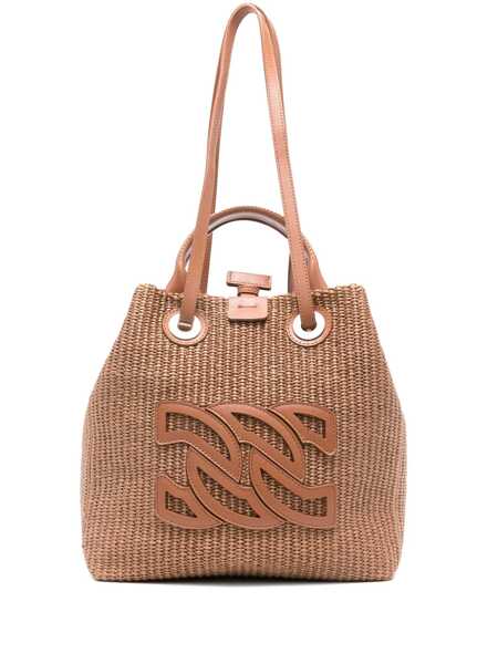 Genti de umar Casadei Casadei Dome Baia Bucket Bag Brown Femei (BM 17997822) 1