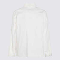 Camasi Valentino Garavani pentru Barbati - Camasi Valentino Garavani Valentino Garavani White Cotton Blend Shirt WHITE Barbati (BM 17998722) - B-mall.ro