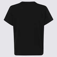Tricouri Alexander Wang Dama - Tricouri Alexander Wang Alexander Wang Black Cotton T-Shirt Black Femei (BM 17998731) - B-mall.ro
